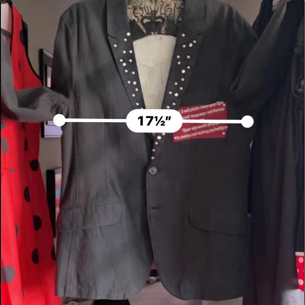 Custom design one of a kind blazer - Picture 7 of 7